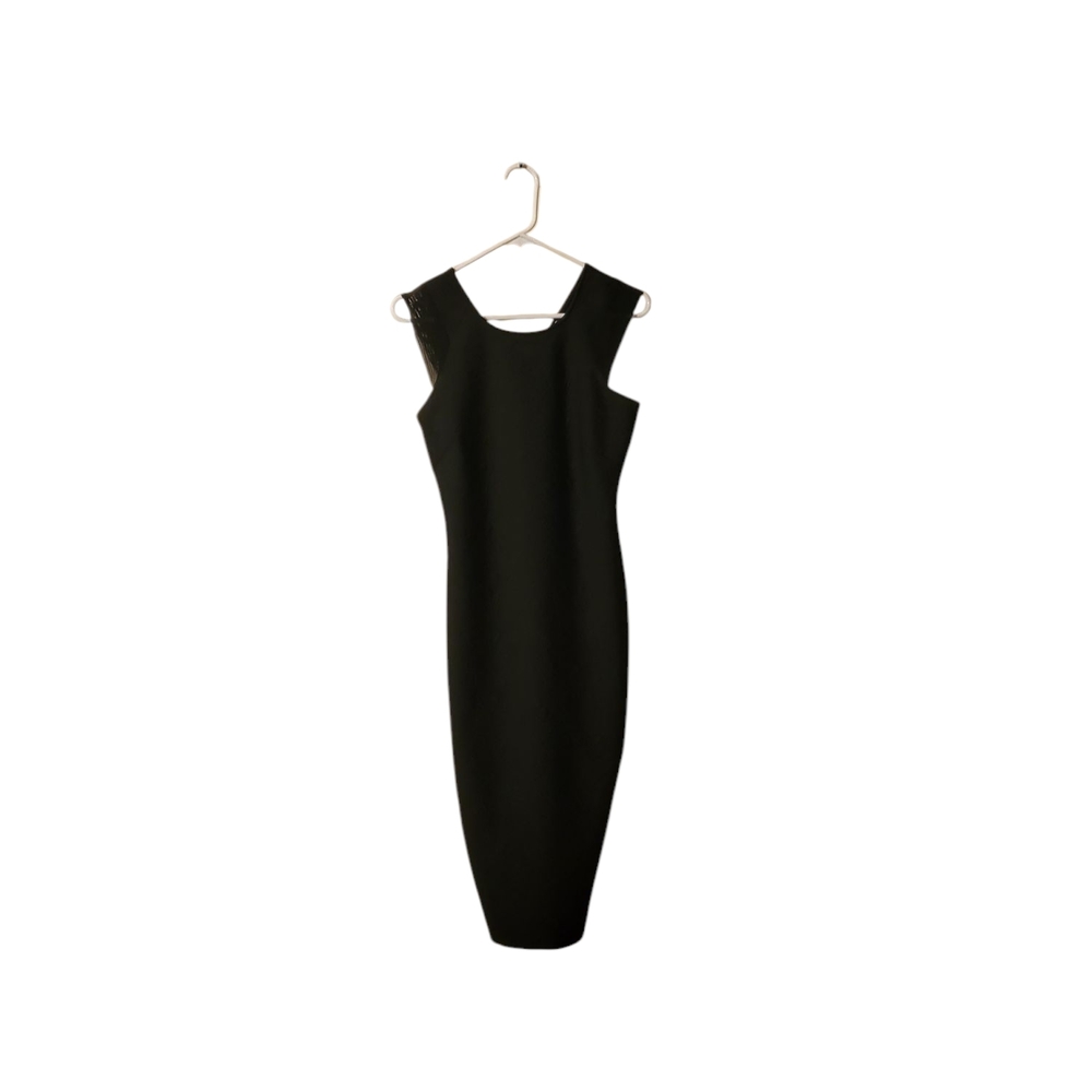 Elegant Black Sleeveless Dress